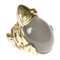 Preview: Frog Ring with Moonstone