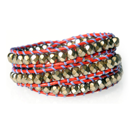 Wild Marine Wickelarmband