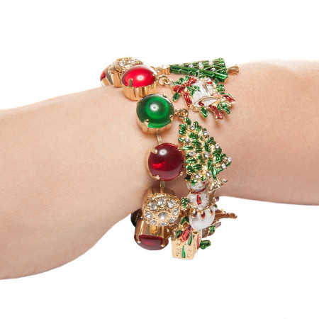 X Mas Charms Armband