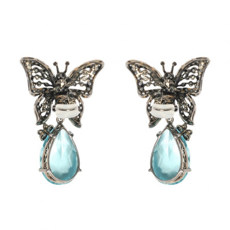 Papillon Bleu Clip