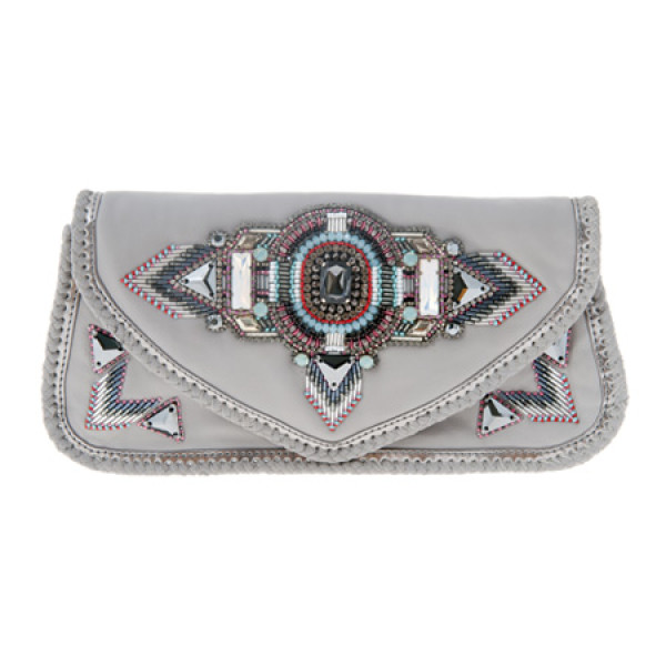 Alvina Clutch Grey Tasche