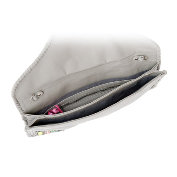 Bahia Clutch Grey Tasche