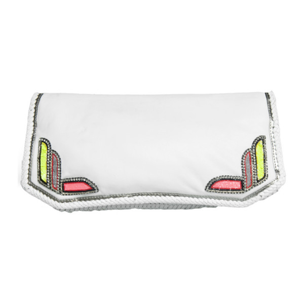 Bahia Clutch White Tasche