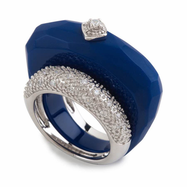 Imperial Navy Blue Ring