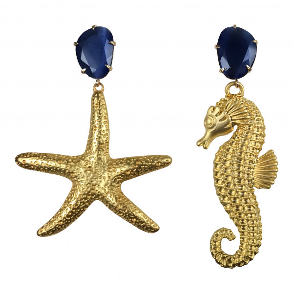 Seahorse and Star Stecker