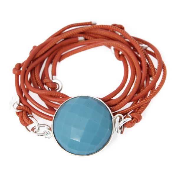 Ruby Korall Armband